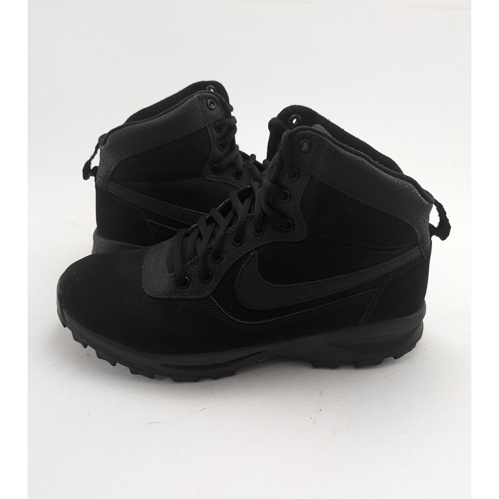 Men Nike Manoadome Triple Black Outdoor Hiking Outdoor Boots 844358-003 Size 10